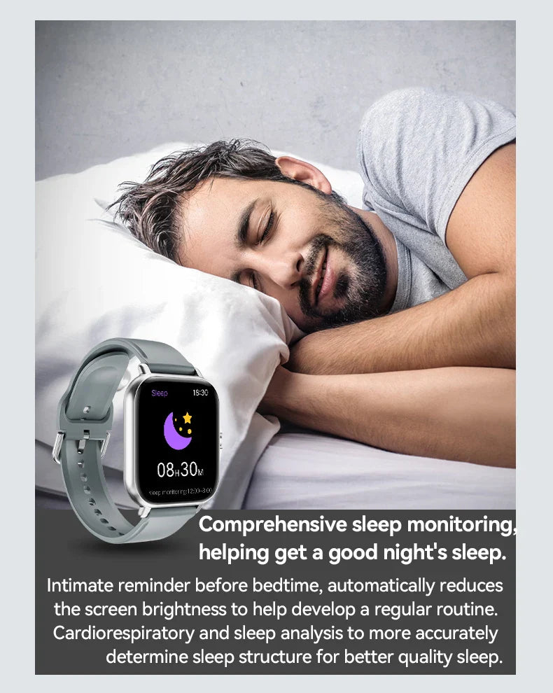 2025 Smart Watch with Bluetooth Call & Fitness Tracker