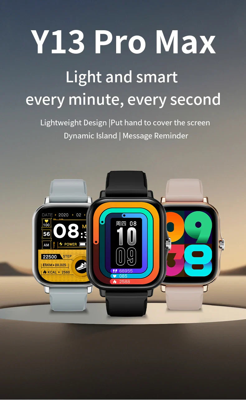 2025 Smart Watch with Bluetooth Call & Fitness Tracker