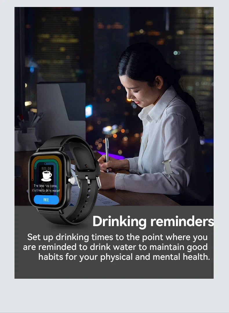 2025 Smart Watch with Bluetooth Call & Fitness Tracker