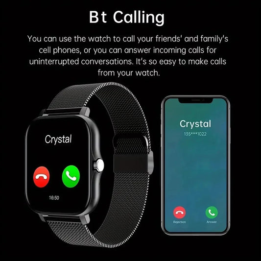 2025 Smart Watch with Bluetooth Call & Fitness Tracker